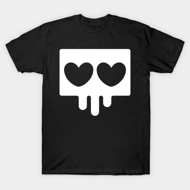 Dead Lovely Skull White T-Shirt by Flowey